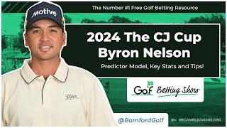 The CJ Cup Byron Nelson 2024 - Golf Betting Tips