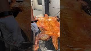 Wow bbq chef roast whole goat #goat #meat