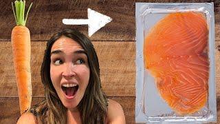 I Try To Make Vegan Salmon With Carrots