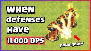 How Strong is Fully Charged Inferno Tower  Clash of Clans