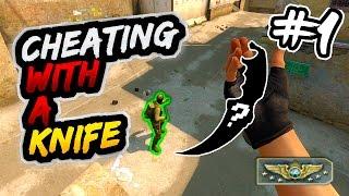 CHEATING in Prime with a real KNIFE #1