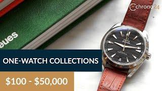 Best One-Watch Collections  $100 to $50000 - A Complete Guide