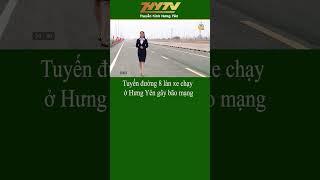 Tuyến đường 8 làn xe chạy ở Hưng Yên gây bão mạng