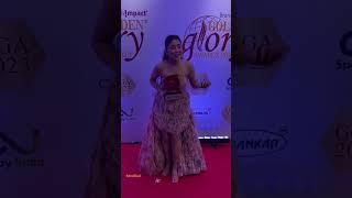 अरे चिल्लाते क्यूँ हो  Shivangi Joshi Appeared At Golden glory Awards #shivangijoshi