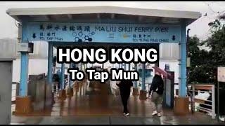 RUTE MENUJU TAP MUN  HONGKONG TRAVEL  PART 1