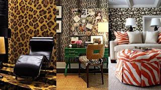 Animal Prints in Home Decor. Ideas for Decorating with Animal Prints.