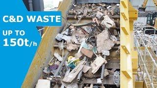 C&D Waste recycling and screening