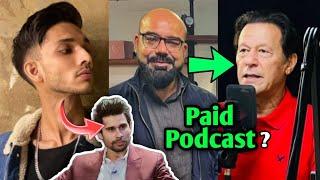 Imran Khan Doing Paid interview? - Waqar Zaka react  Talha Anjum about Tabish Hashmi  Ducky