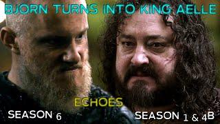 Bjorn turns into King Aelle in Vikings 6x09  Echoes  Ivan Kaye