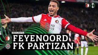 Quarter-finals count us in  Highlights Feyenoord - FK Partizan  #UECL 2021-2022