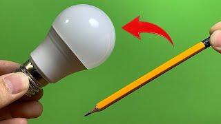 Just Use a Common Pencil and Fix All the LED Lamps in Your Home How to Fix or Repair LED Easy