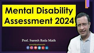 Mental Disability Assessment Gazette Notification 2024 IDEAS