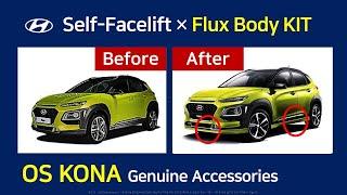 Self-Facelift OS KONA Body Kits - Hyundai Genuine Accessories 코나 바디킷