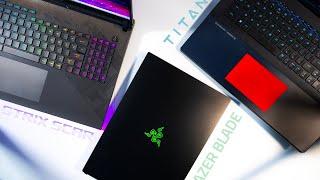 Razer Blade VS.  MSI TITAN VS. STRIX SCAR   Which is the best gaming laptop