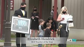 HCS 2020 Teacher of the Year is Elizabeth Hendrick