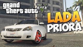 GTA 5 Mods  LADA PRIORA - ОБЗОР И ТЮНИНГ