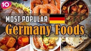 Incredible Top 10 Most Popular Germany Foods  Traditional Germany Foods  Germany Street Foods