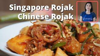 Singapore Rojak  Chinese Rojak  Asian-Style Fruit and Vegetable Salad