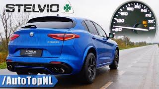 Alfa Romeo Stelvio Quadrifoglio 510HP SOUND & 0-100KMH ACCELERATION by AutoTopNL