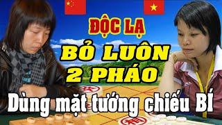 Cờ tướng Độc Lạ ván đấu Bỏ 2 Pháo dùng mặt tướng Chiếu Bí cực Hiểm của Ngô Lan Hương hạ Cao thủ TQ