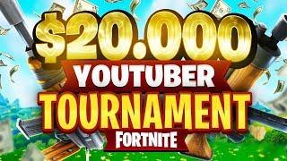 $20000 YouTuberStreamer FORTNITE TOURNAMENT Week 3