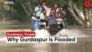 Punjab Flood Hits Gurdaspur SDRF And NDRF Teams Mobilized For Rescue Operations