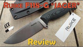 Review of the Ruike Knives F118-G  JAGER  Survival Knife