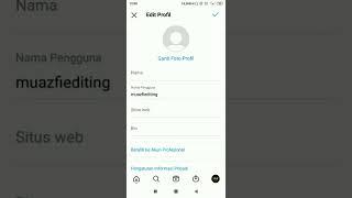 Cara mengganti foto profil instagram