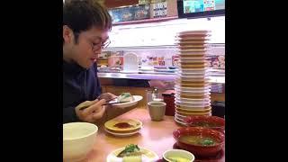 Skinny dude sushi mukbang beat entire restaurant