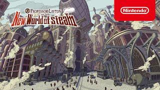 Professor Layton and the New World of steam –Teaser-Trailer Nintendo Switch