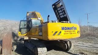 Выездной ремонт экскаватора komatsu 400