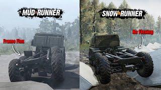 Why Mudrunner is praised to this day  Snowrunner vs Mudrunner