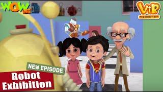 Vir The Robot Boy New Episodes  Robot Exhibition  Hindi Cartoon Kahani  Wow Kidz