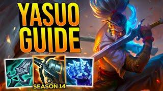 Ultimate SEASON 14 Yasuo Guide - Best Runes and Builds