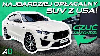 Ach Ci Włosi Maserati Levante - NAJBARDZIEJ OPŁACALNY SUV z USA  Koszty NAPRAWY i EKSPLOATACJI