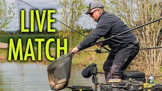 LIVE FISHING MATCH WITH JAMIE HUGHES Big carp on the feeder and down the margin