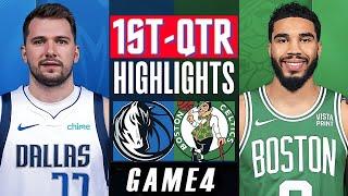 Dallas Mavericks vs. Boston Celtics - Game 4 Highlights HD 1st-QTR  June 14  2024 NBA Finals