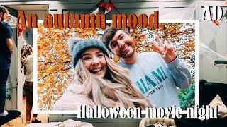 An Autumn Mood & Halloween Movie Night  AD