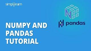 NumPy and Pandas Tutorial  Data Analysis With Python  Python Tutorial for Beginners  Simplilearn