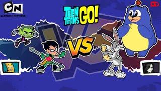 Teen Titans Go  Jump Jousts Jam  Robin vs Bugs  Cartoon Network