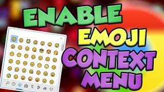How To Enable The Emoji Context Menu In Google Chrome