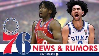 LATEST 76ers News On Tyrese Maxey Contract Extension + 76ers Draft Rumors Draft Jared McCain?