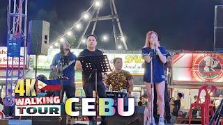 4K WALKING TOUR ‍CEBU  PHILIPPINES Market Mart Show Performance  필리핀 세부 공연도 보고 야시장 마트 워킹투어 함께해요