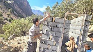 Covering the roof of the toilet well by Aghaqarbun and opening the toilet