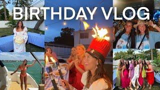 weekend in my life vlog birthday party boat day and concert