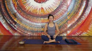 YOGA HACK Cross Legged Forward Fold