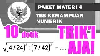 FULL TRIK Prediksi Soal CPNS Tes Kemampuan Numerik