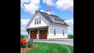 26 x 28 Post & Beam Carriage Barn Time Lapse