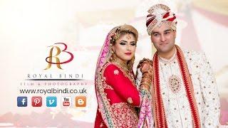 Best Asian Wedding London 2015 I Afshan & Omar Cinematic Asian Wedding Highlights I Royal Bindi