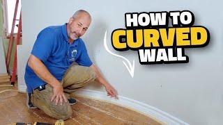 How to Frame and Drywall a Curved Wall